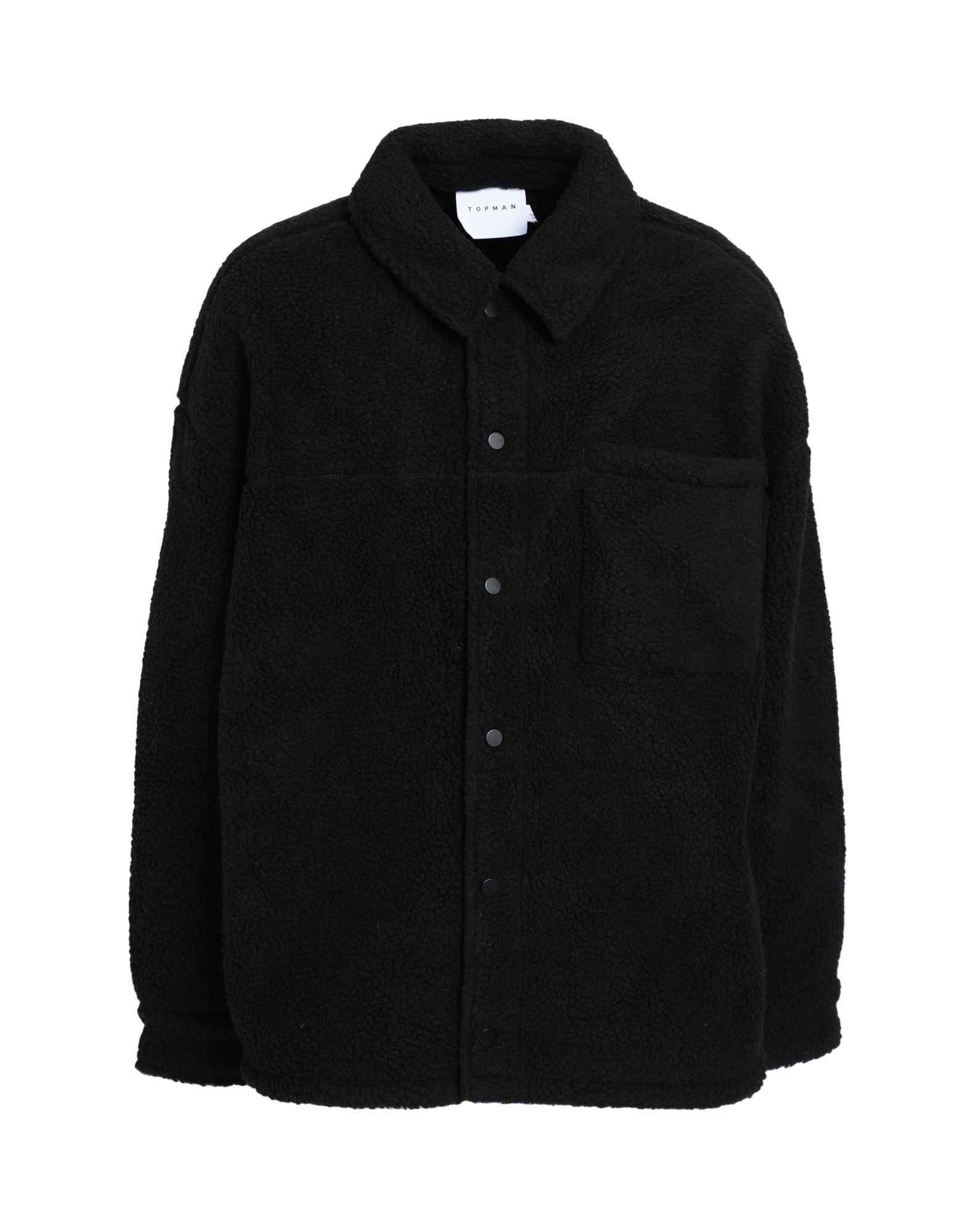 TOPMAN Hemd Herren Schwarz von TOPMAN