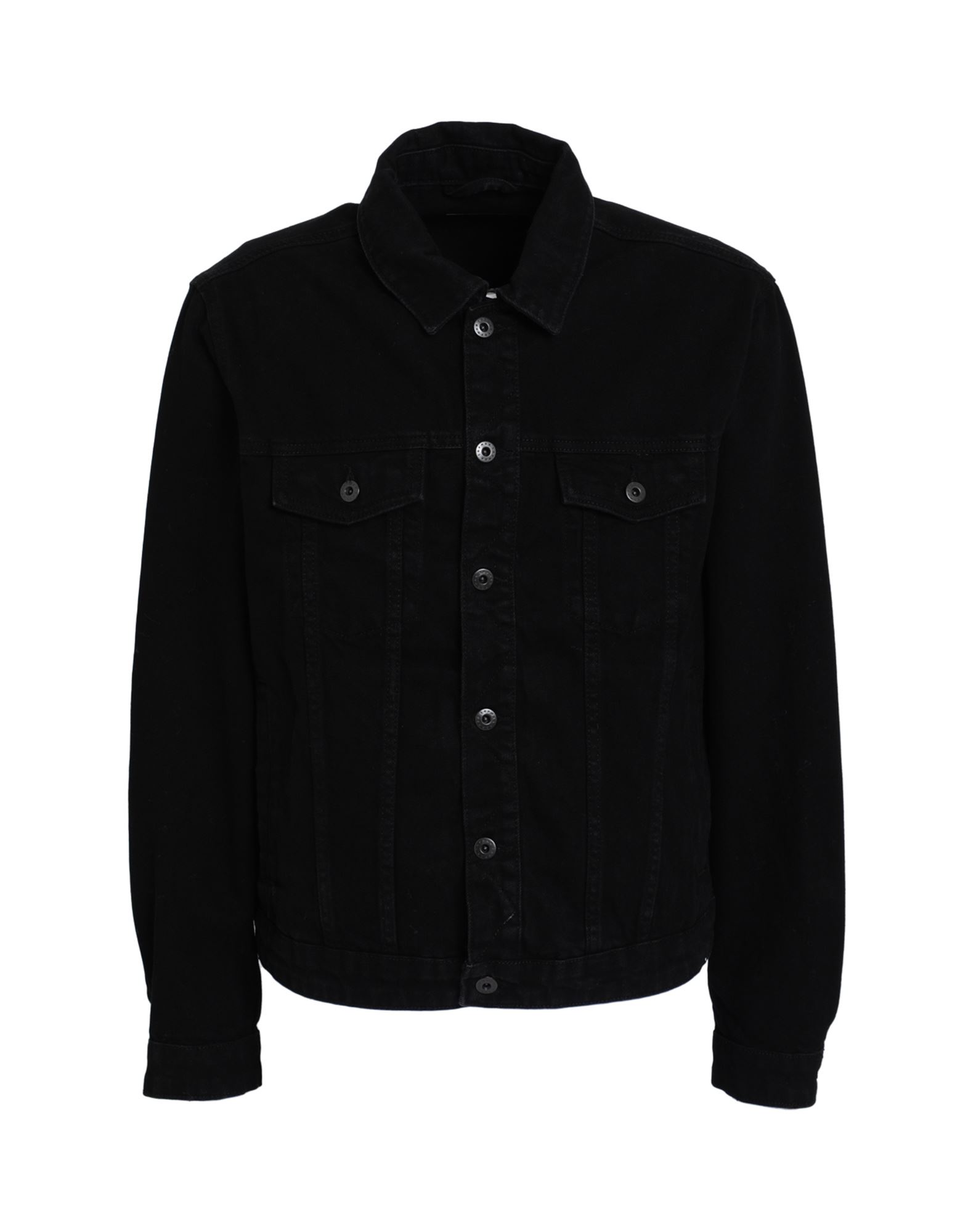 TOPMAN Jeansjacke/-mantel Herren Schwarz von TOPMAN