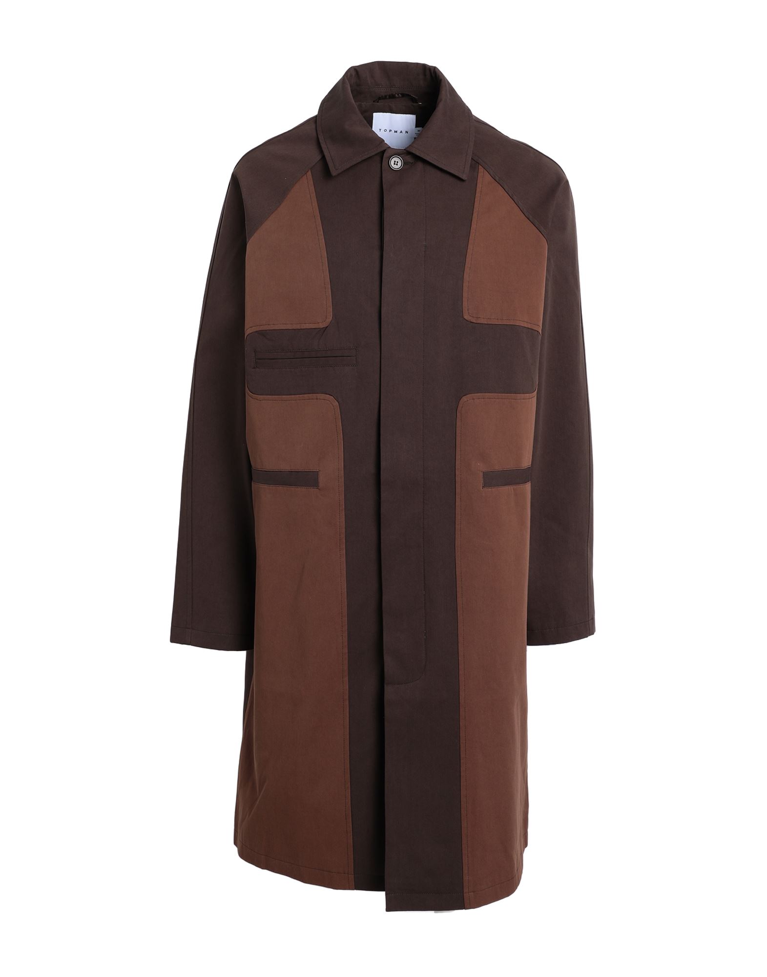 TOPMAN Jacke, Mantel & Trenchcoat Herren Mittelbraun von TOPMAN