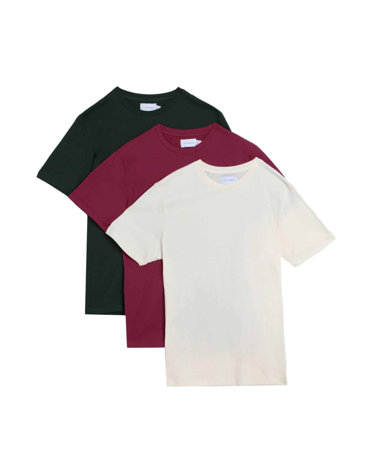 TOPMAN T-shirts Herren Elfenbein von TOPMAN