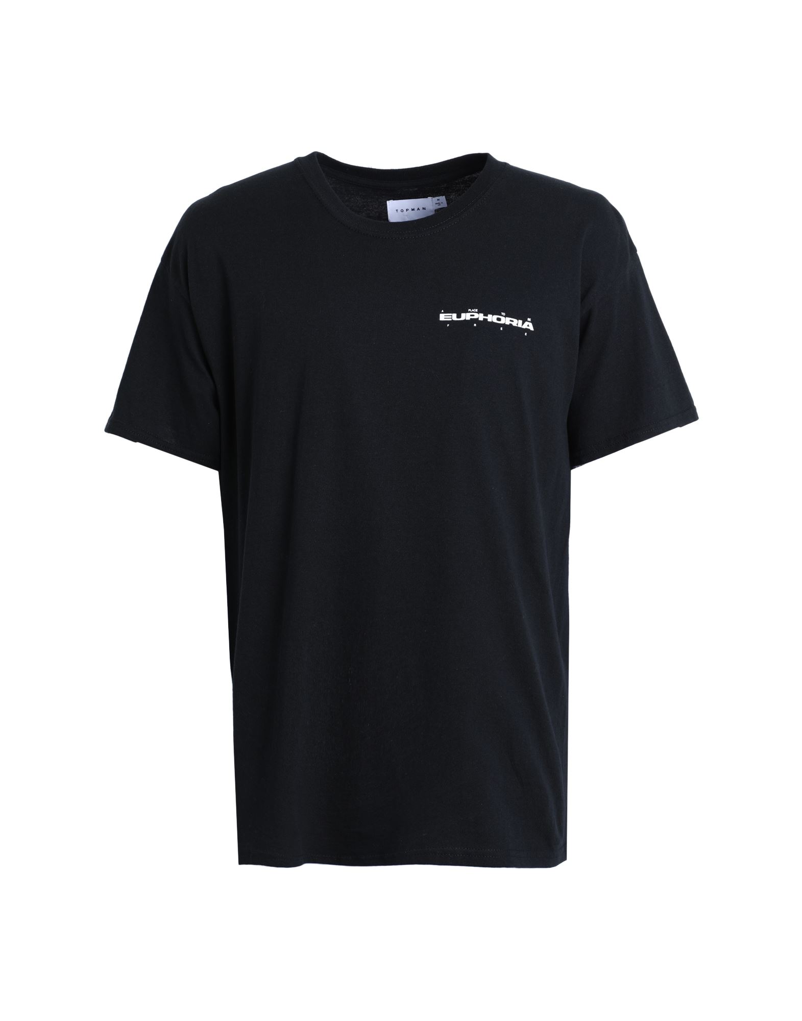 TOPMAN T-shirts Herren Schwarz von TOPMAN