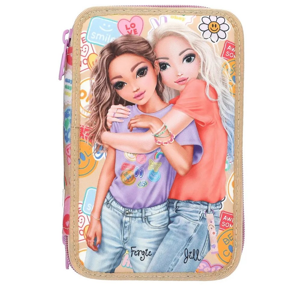 TOPModel Kinderrucksack TOPModel 3 Fach Federtasche GIRL POWER von TOPModel