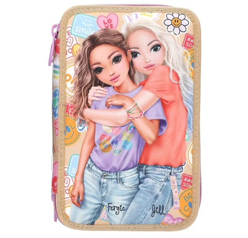 TOPModel Kinderrucksack TOPModel 3 Fach Federtasche GIRL POWER von TOPModel