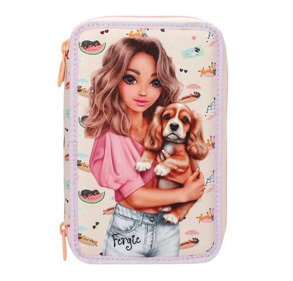 TOPModel Kinderrucksack TOPModel 3 Fach Federtasche SUNNY DOG von TOPModel