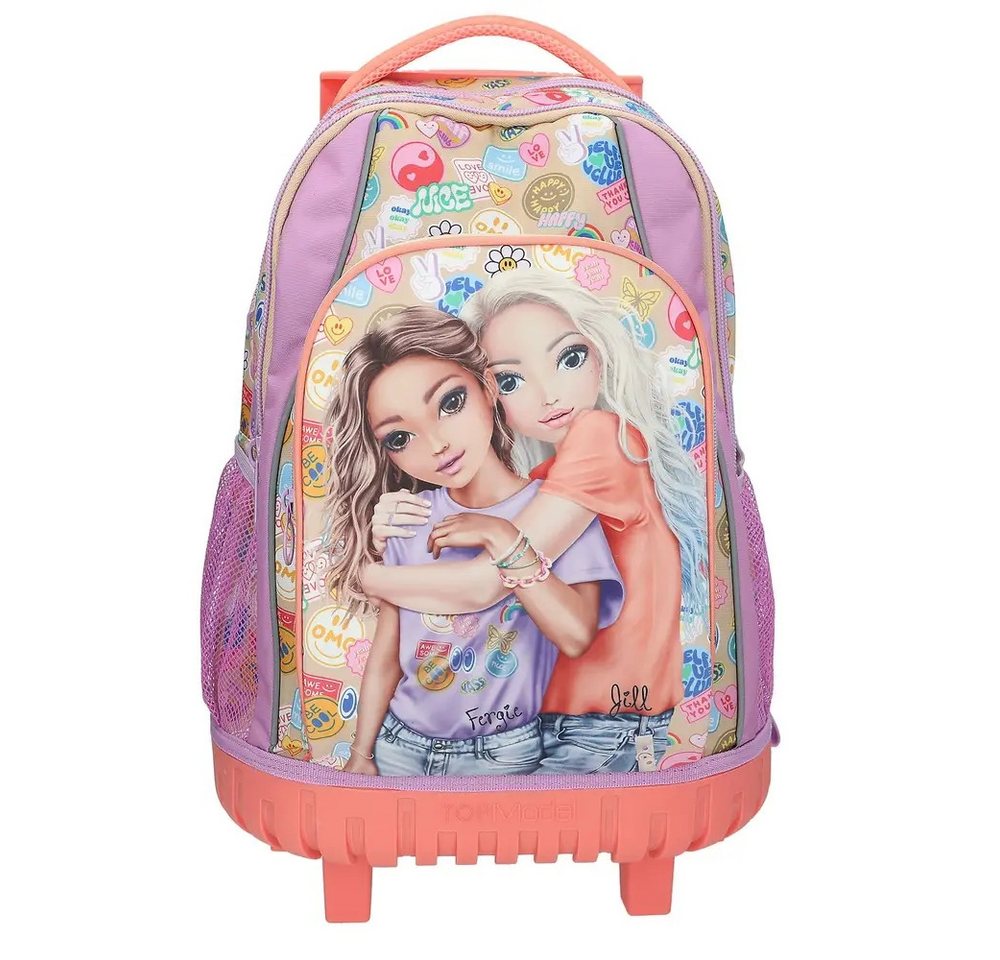 TOPModel Kinderrucksack TOPModel Schulrucksack Trolley GIRL POWER von TOPModel