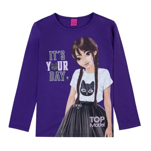 TOPModel Langarmshirt mit Fergie 75024 violett, Größe 152, 12 Jahre von Top Model