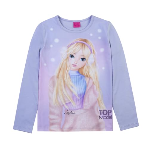 TOPModel Langarmshirt mit Louise 75028 violett, Größe 152, 12 Jahre von Top Model