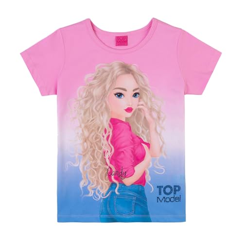 TOPModel Mädchen T-Shirt mit Candy 75007 pink, Größe 152, 12 Jahre TOPModel Mädchen T-Shirt mit Candy 75007 pink, Größe 152, 12 Jahre von Top Model
