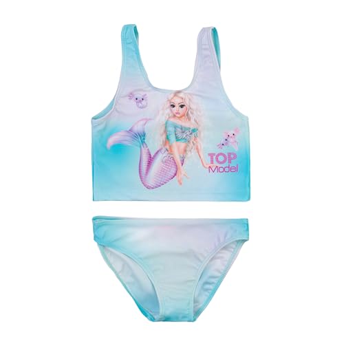 TOPModel Mädchen Tankini 88849 blau, Größe 152, 12 Jahre von Top Model