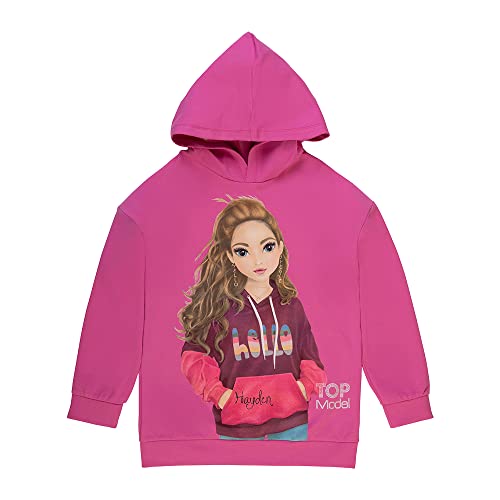 Top Model Mädchen Sweatshirt mit Hayden 75075 pink, Größe 152, 12 Jahre von TOPModel
