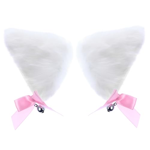 TOPPERFUN 1 Paar Katzenohren Haarclip für Cosplay Niedlicher Party Haarschmuck Hochwertigem Material für Karneval Geburtstagsfeiern und Maskeraden Sorgt für Fröhliche von TOPPERFUN