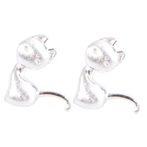 TOPPERFUN 1 Paar Sterling Silber Ohrstecker für Damen und Schlichte Ohrringe für Hypoallergen für Familie und Freunde von TOPPERFUN