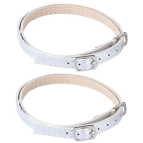 TOPPERFUN 1Paar Abnehmbare Schuhriemen für High Heels Leichtes und Waschbares Design Anti-drop Schnürsenkel für Damen Passend zu Verschiedenen Farben und Schuhmodellen von TOPPERFUN