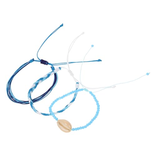 TOPPERFUN 1 Satz Bohemian Armband Handgefertigte Perlenarmbänder für Frauen und Mädchen Verstellbare Strandarmbänder Perfektes für Elegant und von TOPPERFUN