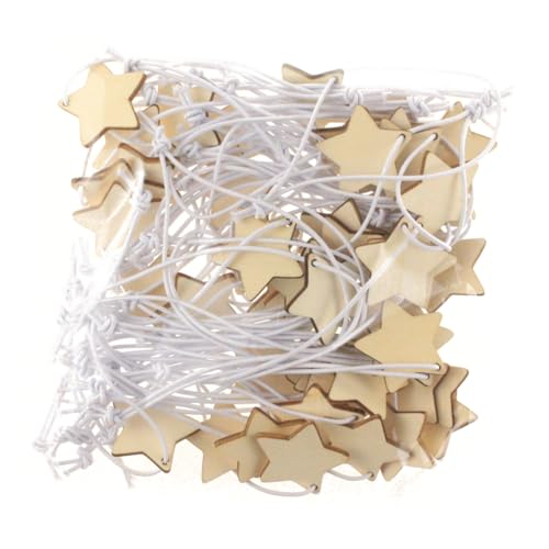 TOPPERFUN 1 Satz Hänger Anhänger Fünfzackstern Form Weinetiketten Geschenkanhänger Für Hochzeiten Geburtstagsgeschenke Und Diy Beige 50 Stück von TOPPERFUN