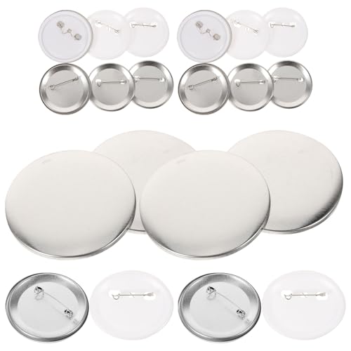TOPPERFUN 1 Satz Leeren Abzeichen für DIY Bastelprojekte Metall und Kunststoffteile Zubehörteile für Button Maker und Designs TOPPERFUN 1 Satz Leeren Abzeichen für DIY Bastelprojekte Metall und Kunststoffteile Zubehörteile für Button Maker und Designs von TOPPERFUN