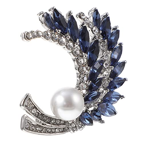 TOPPERFUN Brosche für Damen Anstecknadel Weizenform Legierte Sicherheitsnadel Stilvolle Schal Corsage für Partys von TOPPERFUN