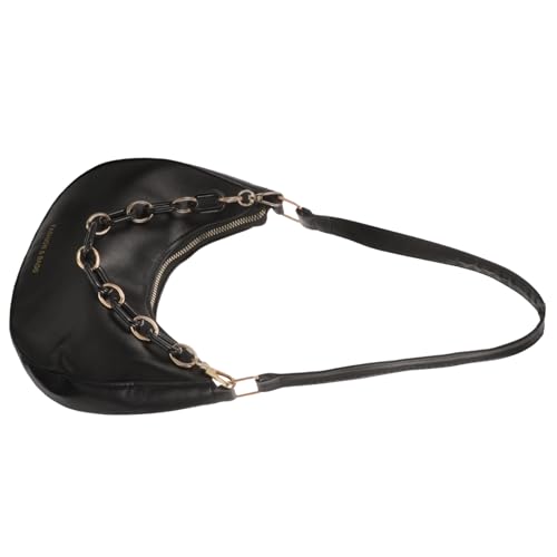 TOPPERFUN 1 Stück Damen PU Handtasche Schultertasche Retro Armpit Bag Umhängetasche für Alltag und Reisen Vielseitig Kombinierbar Langlebig und Komfortabel im Einsatz von TOPPERFUN