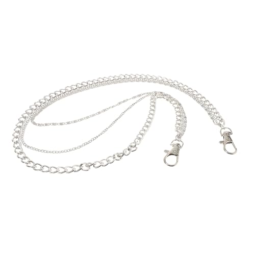 TOPPERFUN 1 Stück Mehrlagige Hosenkette für Männer und Frauen Praktische Hip Hop Kette Hochwertigem für Jeans und Hosen Funkelnde Plattierung Vielseitig Einsetzbar Punk Inspiriert von TOPPERFUN