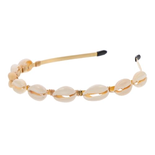 TOPPERFUN Shell Design Haarreif für Frauen Stilvolles Stirnband für Besondere Anlässe Mode Haaraccessoire für Mädchen Deko mit Muscheln und Meerjungfrau Design für Strandurlaub und Partys TOPPERFUN Shell Design Haarreif für Frauen Stilvolles Stirnband für Besondere Anlässe Mode Haaraccessoire für Mädchen Deko mit Muscheln und Meerjungfrau Design für Strandurlaub und Partys von TOPPERFUN