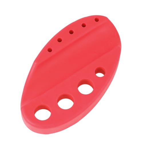 TOPPERFUN 1 Stück Silikon Pigment Tintenbecher Halter Tragbarer Stifthalter für Tätowierungen und Permanent Make Up für Salons und Heimgebrauch von TOPPERFUN