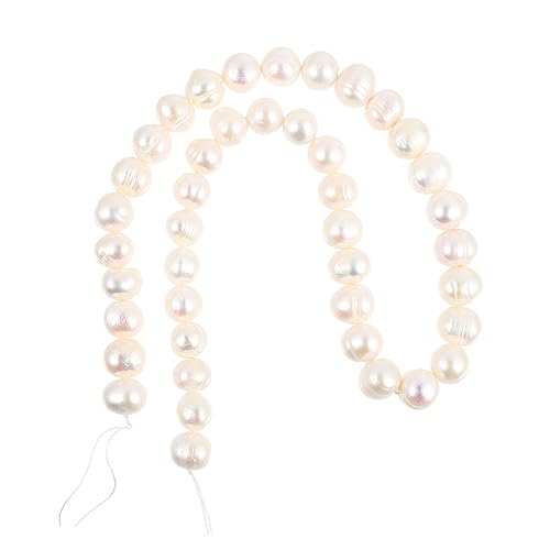 TOPPERFUN Kette Mit Süßwasserperlenanhänger Für Damen Stilvolle Perlenkette Schicke Halskette Mit Anhänger Für Frauen von TOPPERFUN