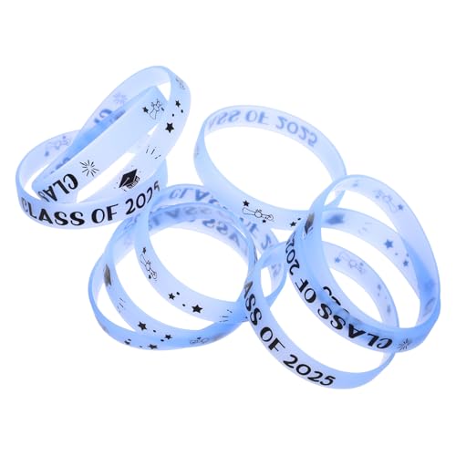 TOPPERFUN 10 Stück Abschlussarmband Abschlussarmbänder aus Silikon zurück zu schularmbändern Handgelenksbänder Armbänder für Veranstaltungen Silikon -Armbänder Silikonarmbänder Kieselgel TOPPERFUN 10 Stück Abschlussarmband Abschlussarmbänder aus Silikon zurück zu schularmbändern Handgelenksbänder Armbänder für Veranstaltungen Silikon -Armbänder Silikonarmbänder Kieselgel von TOPPERFUN