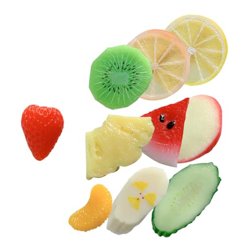 TOPPERFUN 10 Stück Teiliges Kleine Haarklammern mit Fruchtigem Design Stabile Bunte Haarspangen für Mädchen und Frauen Modische Haarschmuck accessoires für Geburtstag Hochzeit Party und von TOPPERFUN