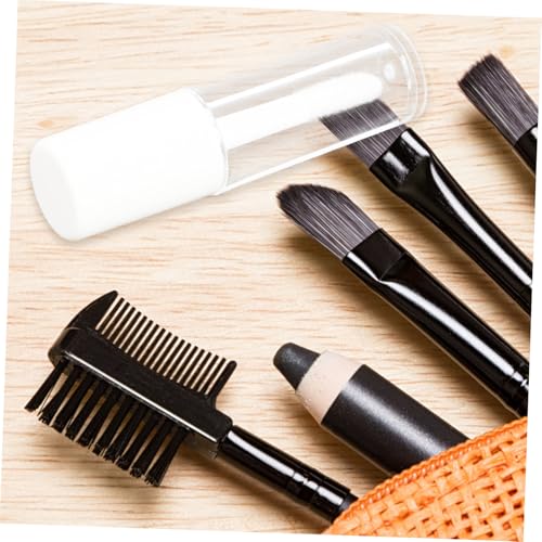 TOPPERFUN 10 Stück Teiliges Lippenstifthülsen mit Weißem Deckel Leichte Kompakte Lipgloss Behälter zum Selberbefüllen für DIY Lipglazes Lip Color Tubes Reisegröße von TOPPERFUN