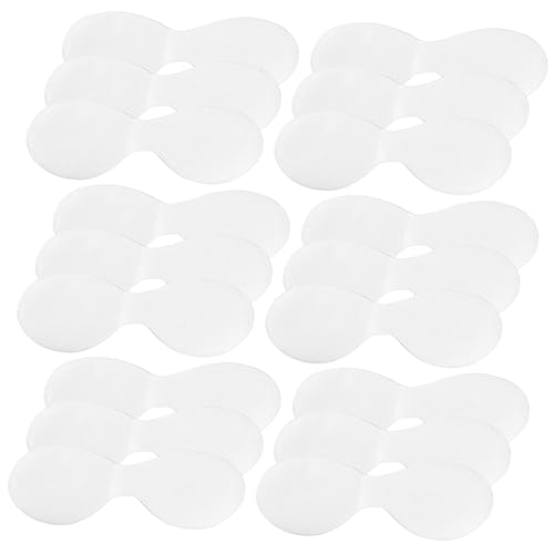 TOPPERFUN 100 Blatt Diy Augenmasken Papier Hautfreundliche Atmungsaktive Augenpflege Maske für Empfindliche Haut Feuchtigkeitsspendend und Einfach Anwendung von TOPPERFUN