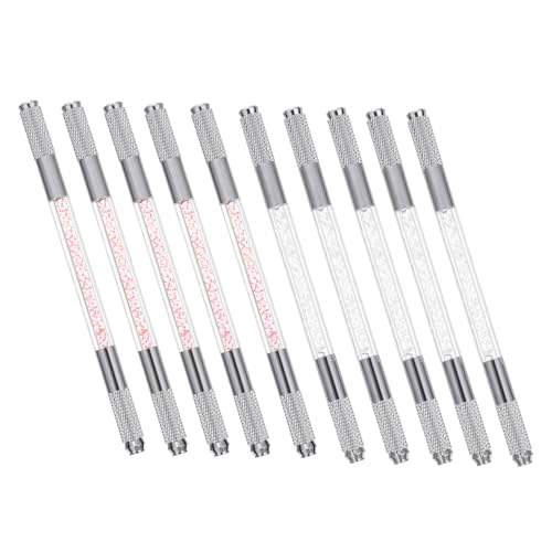 TOPPERFUN 10Stücke Teiliges Dual Ended Augenbrauenstifte für Microblading Wasserfester Natürlicher Look für Makeup Weiße und Stifte TOPPERFUN 10Stücke Teiliges Dual Ended Augenbrauenstifte für Microblading Wasserfester Natürlicher Look für Makeup Weiße und Stifte von TOPPERFUN
