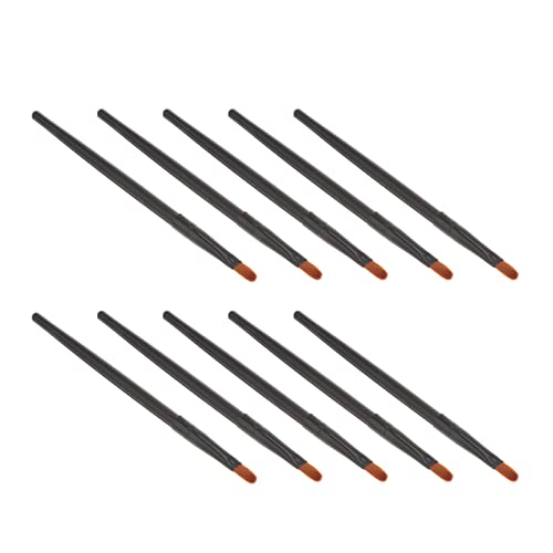 TOPPERFUN 10Stücke Teiliges Professionelles Make Up Pinselset für Lidschatten Nasenschatten und Lippen Schwarz Weich Langlebig für Präzises Augen Make Up und Kosmetische Anwendungen TOPPERFUN 10Stücke Teiliges Professionelles Make Up Pinselset für Lidschatten Nasenschatten und Lippen Schwarz Weich Langlebig für Präzises Augen Make Up und Kosmetische Anwendungen von TOPPERFUN