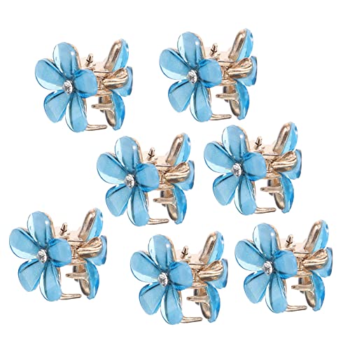 TOPPERFUN 10stücke Mini-blumen-haarspangen Für Mädchen Dekorative Haarklammern Mini-haarklammern Mit Blumen Haarschmuck Für Passend Für Verschiedene Frisuren Geburtstage Und Partys von TOPPERFUN