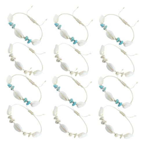 TOPPERFUN 12 Stück Teiliges Handgewebtes Armband mit für Frauen Verstellbar Vielseitig als Armband oder Fußkettchen Tragbar Perfektes Strandaccessoire für Besondere Anlässe TOPPERFUN 12 Stück Teiliges Handgewebtes Armband mit für Frauen Verstellbar Vielseitig als Armband oder Fußkettchen Tragbar Perfektes Strandaccessoire für Besondere Anlässe von TOPPERFUN