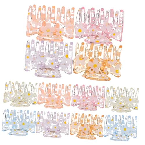 TOPPERFUN 12 Stück Teiliges Set Bunte Haarklammern Kreative Haarclips für Damen und Dekorative Haarspangen für Partys und Anlässe Langlebig und für Vielseitige Hairstyles von TOPPERFUN