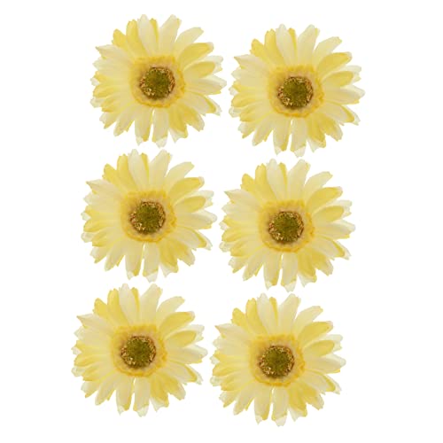 TOPPERFUN 12 Stück Teiliges Sonnenblumen Haarclips Dekorative Haarspangen für Damen für Feste Partys und Hochzeiten aus Hochwertigem Material Abdrücke Einfach zu Tragen von TOPPERFUN