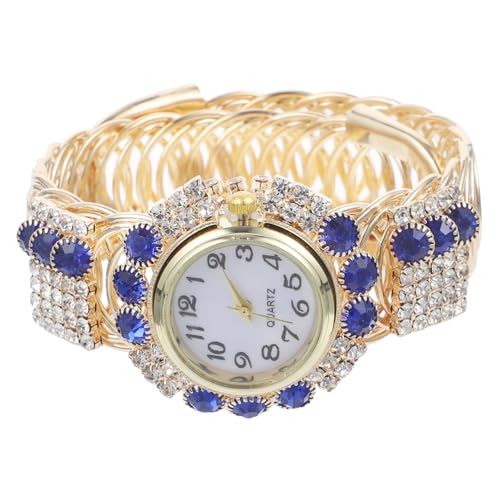 TOPPERFUN 1Stück Damen Armbanduhr Verarbeitung Quarz Uhr mit Schlichtem von TOPPERFUN