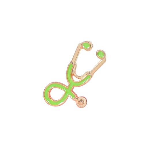 TOPPERFUN 1Stück Mini Brosche Cartoon Anstecknadel Grün Legierungsabzeichen für Hochzeiten Valentinstag und Besondere Anlässe Modisches Design von TOPPERFUN