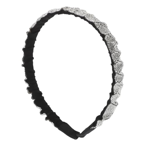 TOPPERFUN Haarband Mädchen Strass Kopfschmuck Damen Kopfbedeckung für Besondere Anlässe Elastisches Haar Accessoire Hautfreundlich und Langlebig von TOPPERFUN