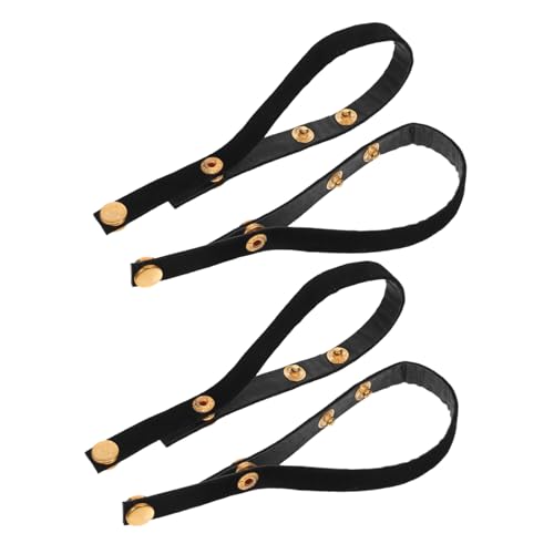 TOPPERFUN 2 Paare Druckknopf Hackenriemen für Damen Rutsch Sandalengriffe zur Sicherung Lockerer High Heels Einfaches Anziehen Schnürsenkel TOPPERFUN 2 Paare Druckknopf Hackenriemen für Damen Rutsch Sandalengriffe zur Sicherung Lockerer High Heels Einfaches Anziehen Schnürsenkel von TOPPERFUN