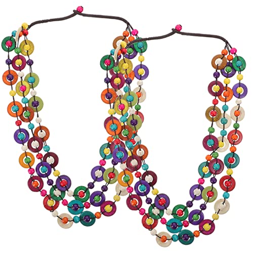 TOPPERFUN Böhmische Vintage Halskette für Damen 2 Stücke Kokosnussschale Holzperlen Ethnischer Schmuck Lange Mehrlagige Halskette im Retro Stil für Alltag und Besondere Anlässe TOPPERFUN Böhmische Vintage Halskette für Damen 2 Stücke Kokosnussschale Holzperlen Ethnischer Schmuck Lange Mehrlagige Halskette im Retro Stil für Alltag und Besondere Anlässe von TOPPERFUN
