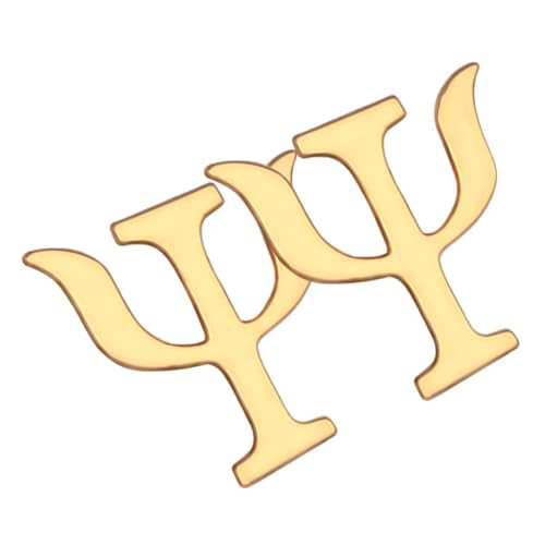 TOPPERFUN 2 Stück Broschenabzeichen Symbol Dekorative Anstecknadel Broschennadeln Für Damen Brustnadel Broschennadeln Für Herren Corsage Broschennadel Modeaccessoires Retro Broschenclips von TOPPERFUN