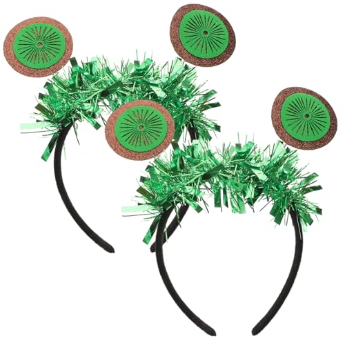 TOPPERFUN 2 Stück Haarreif für Party Haarschmuck Obst Haarband Langlebiges Stirnband für Kostümfestivals und Familienfeiern in Frischem von TOPPERFUN