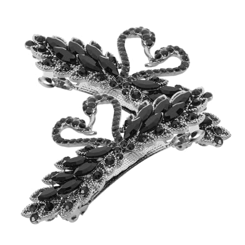 TOPPERFUN 2 Stück Haarspangen Vintage Strass Haarspangen Haarnadeln Strass Hochzeit Braut Haarschmuck Dekorativ Für Und Mädchen von TOPPERFUN