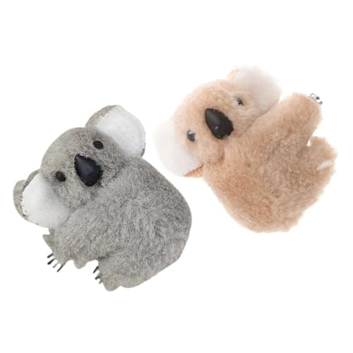 TOPPERFUN 2 Stück Koala Haarclips für Damen Plüsch Haarklammern Kleine Haarspangen für Langes Haar Vielseitig Verwendbar Niedliche Tiermotive Zubehör für Alltag und Festliche Anlässe TOPPERFUN 2 Stück Koala Haarclips für Damen Plüsch Haarklammern Kleine Haarspangen für Langes Haar Vielseitig Verwendbar Niedliche Tiermotive Zubehör für Alltag und Festliche Anlässe von TOPPERFUN