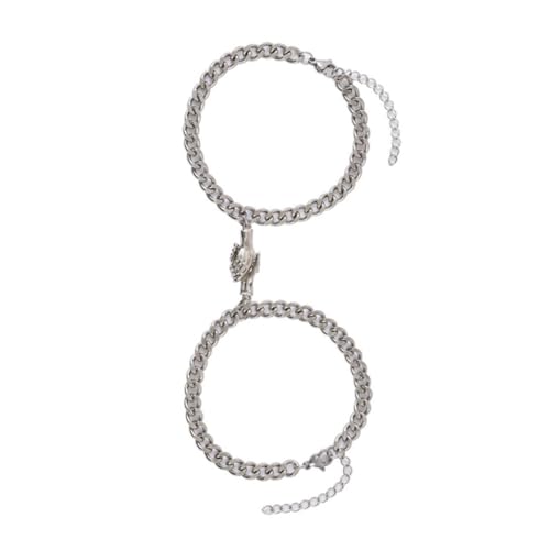TOPPERFUN 2 Stück Kreatives Handshake Armband Set für Freundschaftsarmband mit Handflächen Design Perfektes für Valentinstag und Jahrestag TOPPERFUN 2 Stück Kreatives Handshake Armband Set für Freundschaftsarmband mit Handflächen Design Perfektes für Valentinstag und Jahrestag von TOPPERFUN