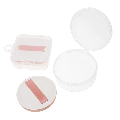 TOPPERFUN 2 Stück Make Up Schwämme Multifunktionale Puder und Cremeschwämme für und Mädchen für Feuchte und Trockene Anwendung Wiederverwendbar und Hautfreundlich von TOPPERFUN