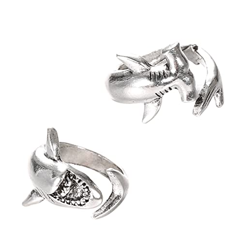 TOPPERFUN 2 Stück Offene Ringe für Verstellbare Daumenringe Unisex Finger Wrap Ringe im Retro Stil für zu Geburtstagen Valentinstag und Besonderen Anlässen TOPPERFUN 2 Stück Offene Ringe für Verstellbare Daumenringe Unisex Finger Wrap Ringe im Retro Stil für zu Geburtstagen Valentinstag und Besonderen Anlässen von TOPPERFUN