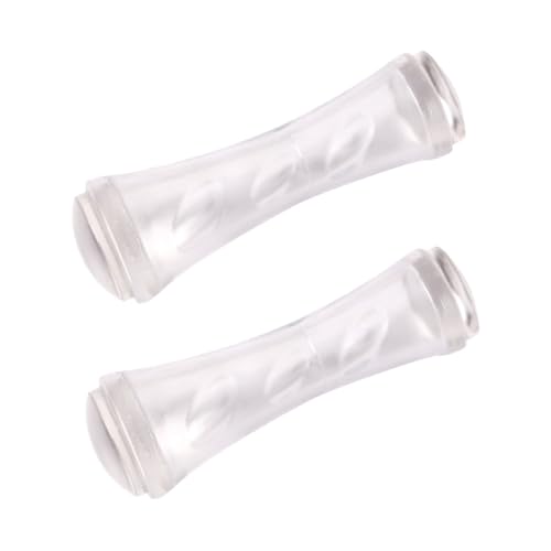 TOPPERFUN 2 Stück Teiliges Nagelstempel aus Hochwertigem Silikon Doppelseitiger Maniküre Stempel für DIY Nageldesigns für Salon und Zuhause Zuverlässig und Handlich von TOPPERFUN