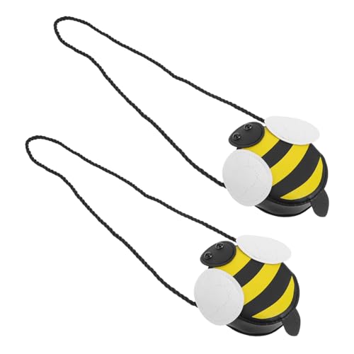 TOPPERFUN 2stücke Biene Umhänge Tasche Mädchen Schultertasche Tasche Junge Mädchen Lagerung Pouch Süße Kindertasche Aufbewahrungstasche von TOPPERFUN